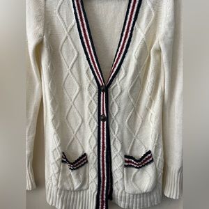 Cream knit cardigan